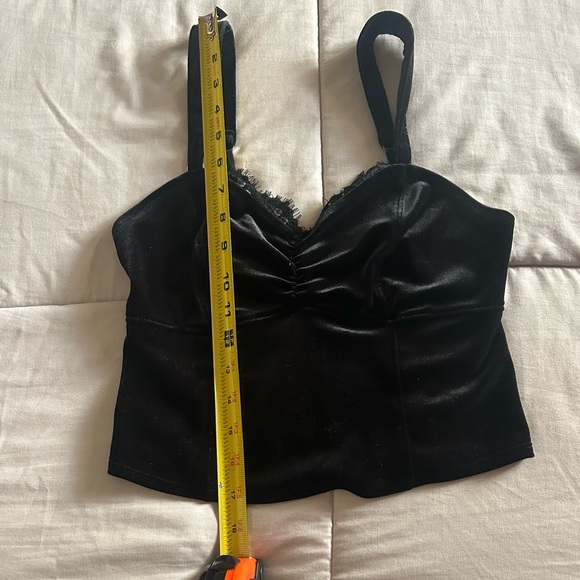 Velvet Bustier Top - Abercrombie - Picture 5 of 7